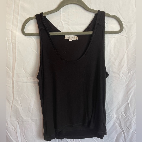 EUC π FEEL THE PIECE Terre Jacobs Small Black Tank Top - Picture 2 of 5